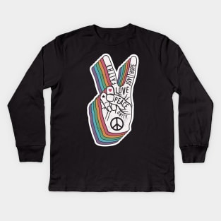 Peace Works Kids Long Sleeve T-Shirt